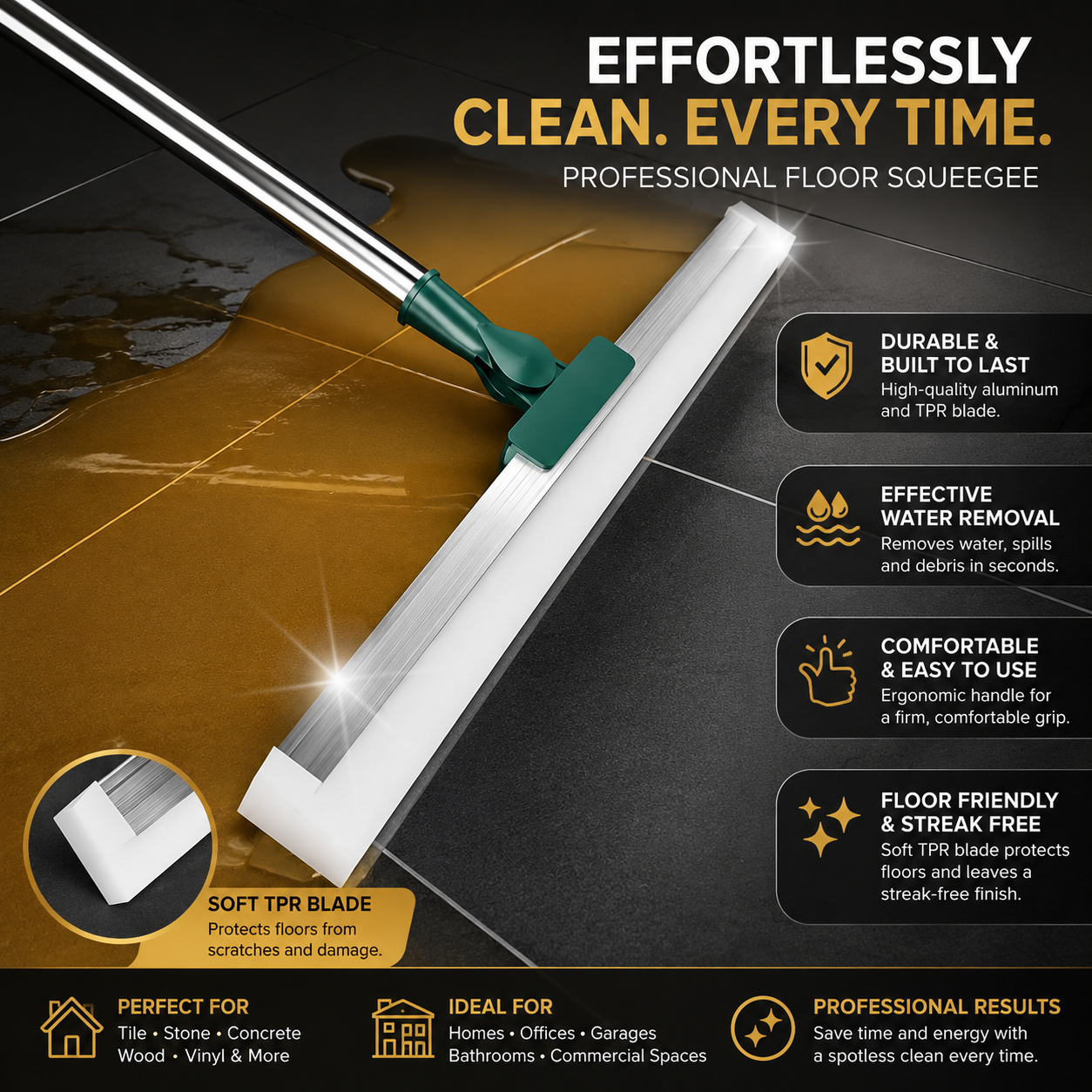 Long Handle Magic Broom