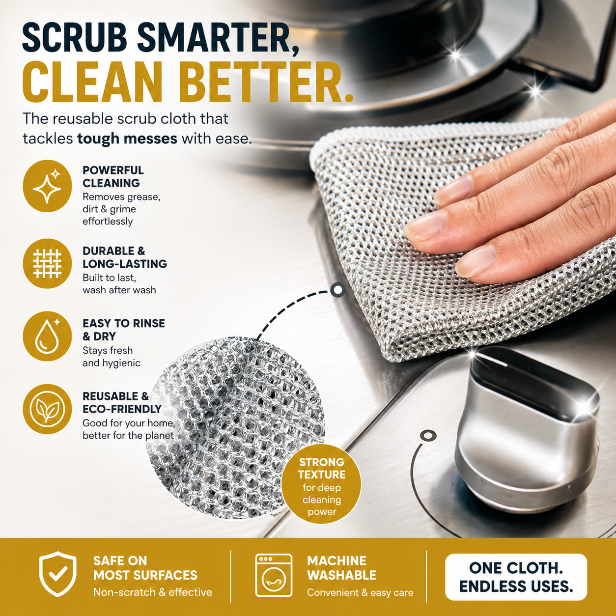 Multi-Purpose Cleaning Dishrag